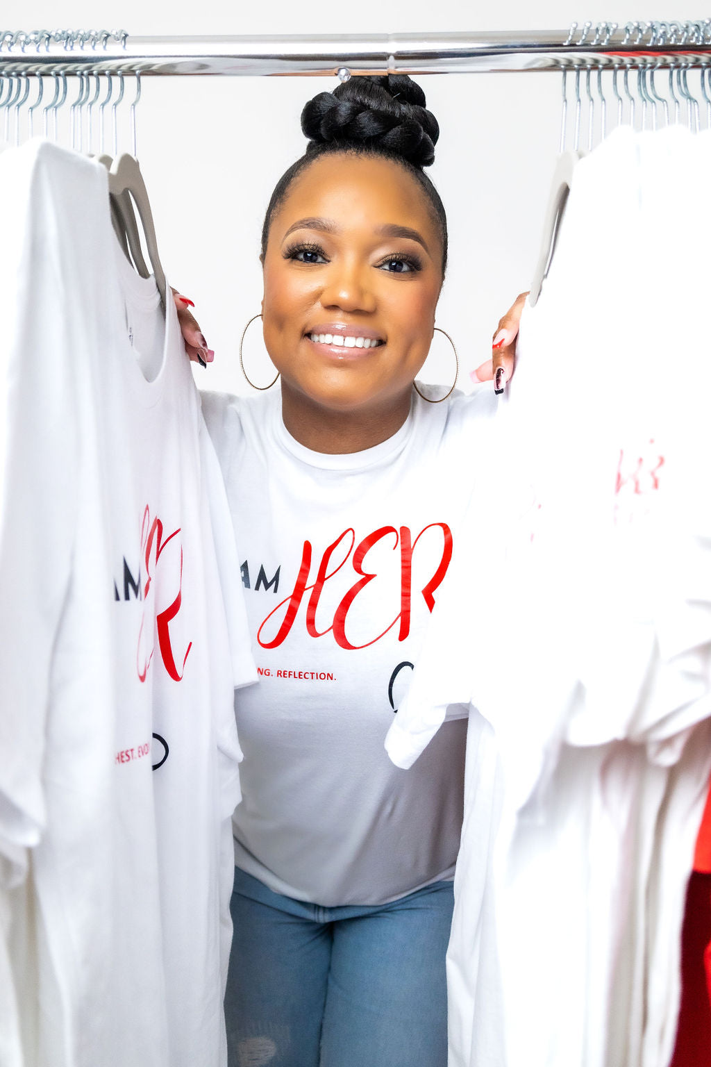 I AM HER - Woman's Tee image 5