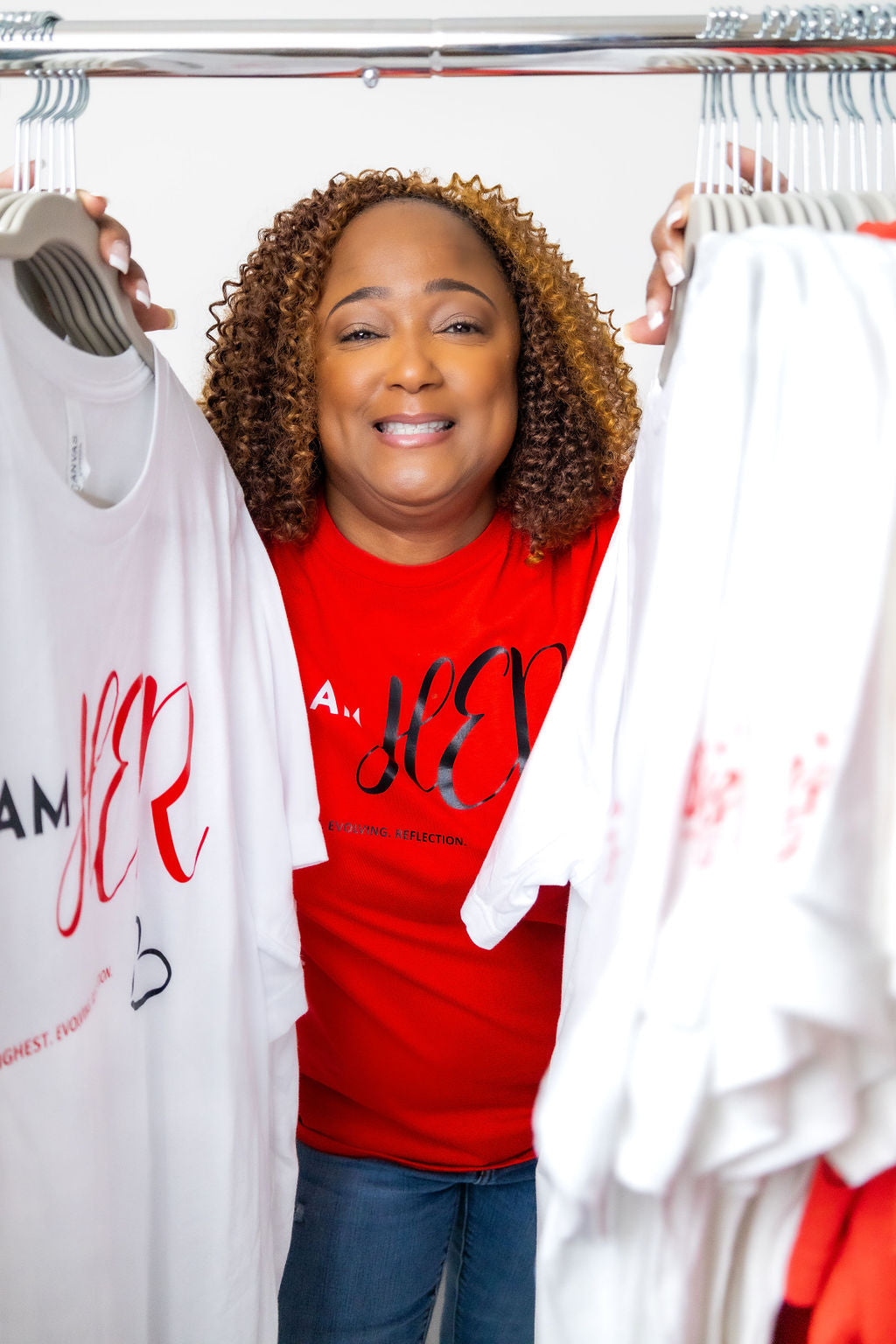 I AM HER - Woman's Tee image 4