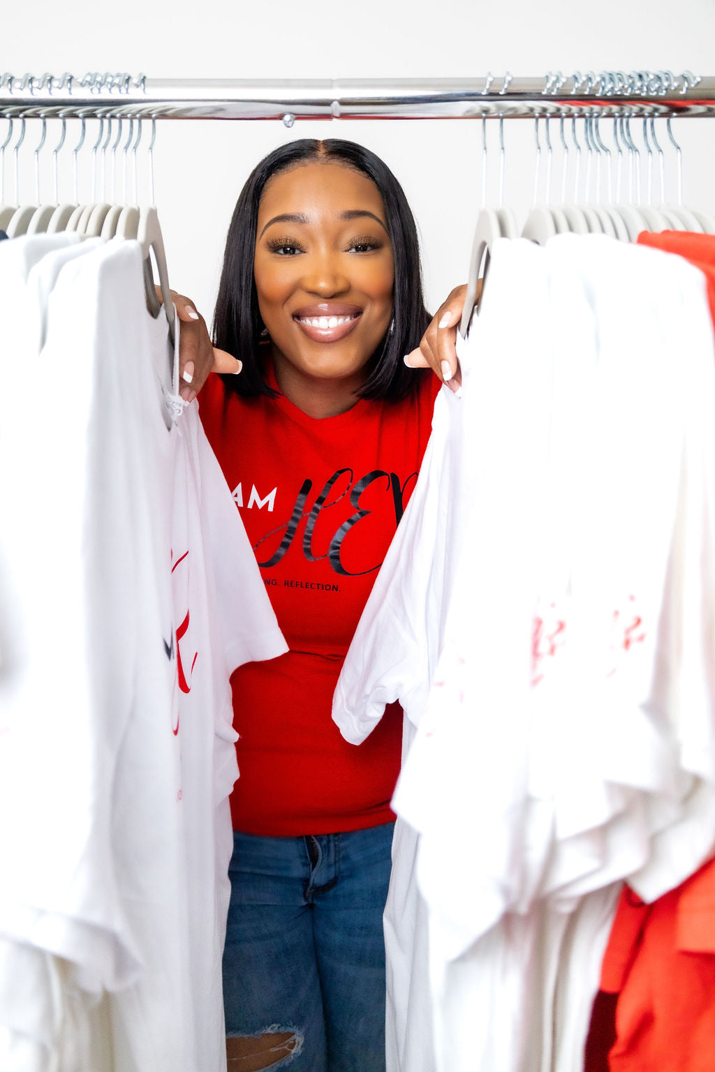 I AM HER - Woman's Tee image 3