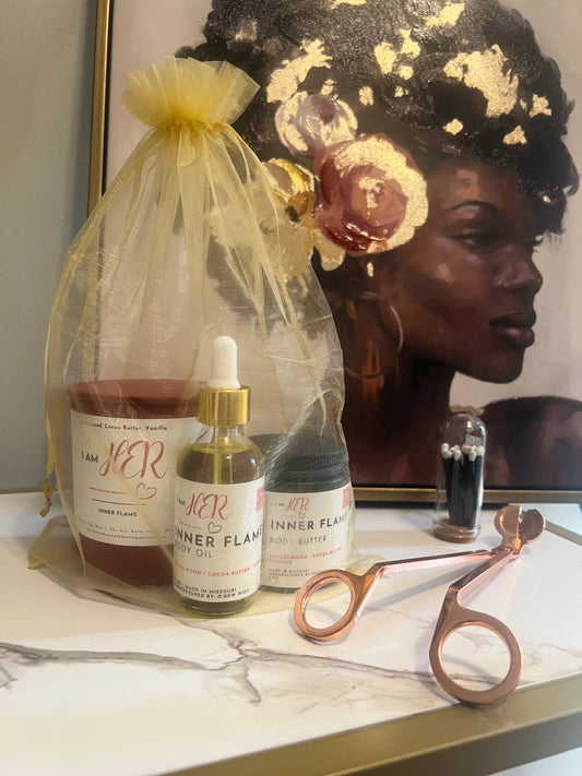 The Ritual of Reflection – Inner Flame Self-Care Bundle | I AM HER