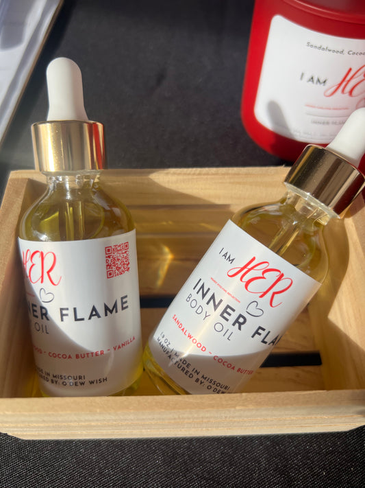 The Nourish & Glow Set – Inner Flame Body Care Bundle | I AM HER